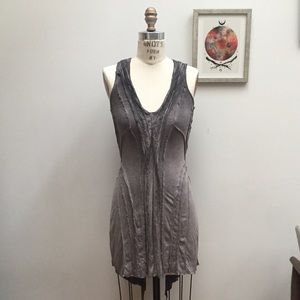 All Saints Amil Dress in Amethyst UK 8 US4